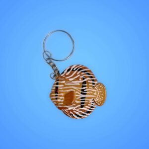 Buy affordable discus keychain at Aquarium Haven