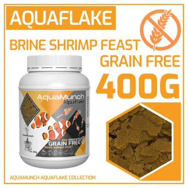 All-natural fish food for better health.