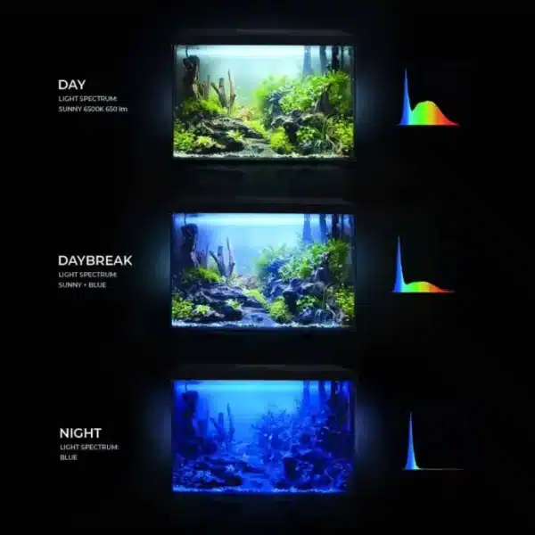 Aquael Leddy 40 Day & Night Aquarium Set - Image 3