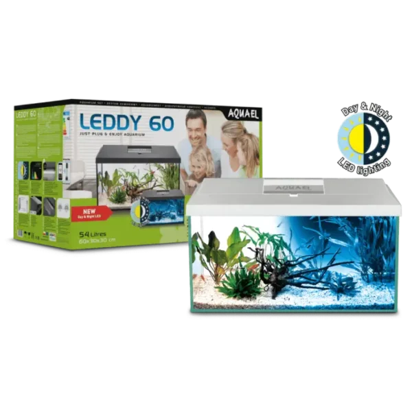 Aquael Leddy 60 Day & Night Aquarium Set