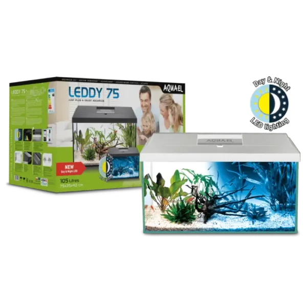 Aquael Leddy 75 Day & Night Aquarium Set