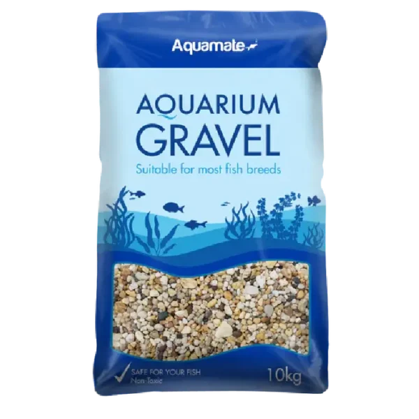 Aquamate Natural Gravel Gold 10KG