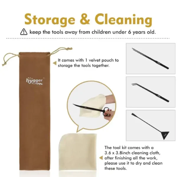 Hygger Fish Tank Cleaner Tool kit - Image 2