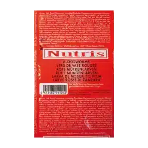 Nutris Frozen Blood Worms 100g