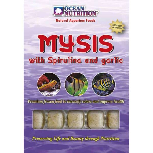 Ocean Nutrition Frozen Mysis with Spirulina & Garlic 100g