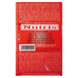 Nutris Frozen Blood Worms 100g