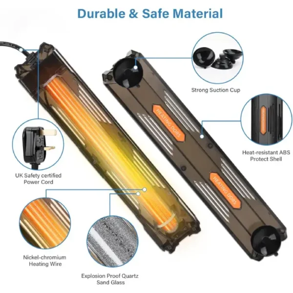 Hygger Aquarium Intelligent Quartz Heater - Image 2